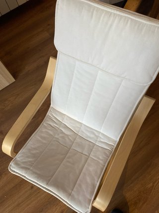 Sillón Poäng infantil madera y tela
