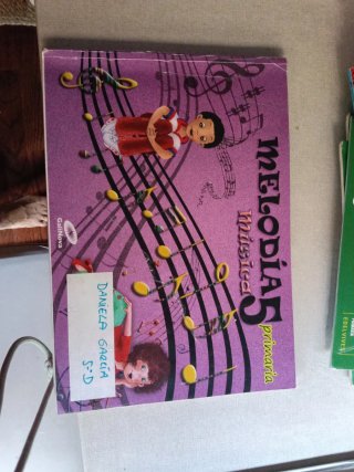 Libro Melodía 5 Primaria Música