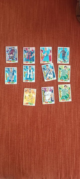 Colección Cartas Fútbol 1819