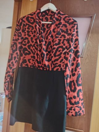 Vestido SHEIN negro talla S