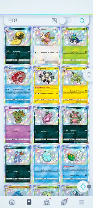 Colección JCC Pokémon TCG Pocket