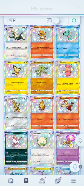 Colección JCC Pokémon TCG Pocket