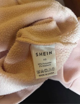 Sudadera rosa pastel estilo vintage