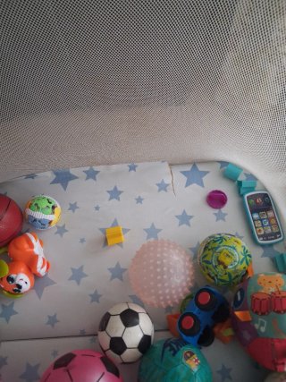 Parque infantil con estrellas