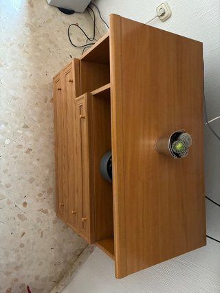 Mueble TV salón madera