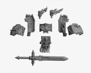 Kit Decoración BT Dreadnought Greytide WH40K