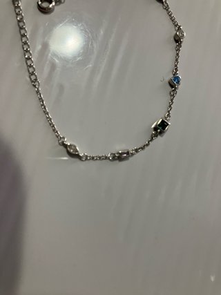 Bracciale donna con pietre colorate di bigiotteria