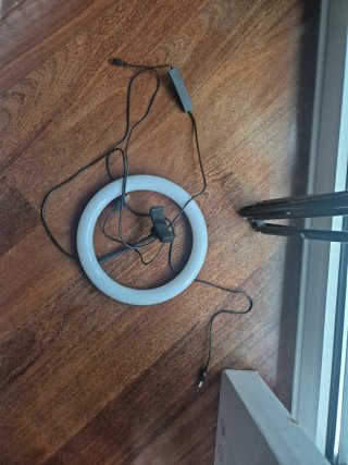 Trípode LED Selfie RGB Ring 26cm