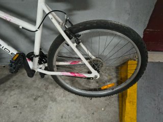 Bicicleta Mujer con cesta porta objetos