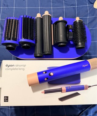 Dyson Airwrap Complete Long Azul/Rosa