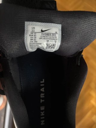 Zapatillas Nike Pegasus Trail 5 ReactX Negro/Blanc