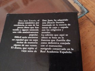 Don Juan Tenorio/ José Zorrilla; edición de Ani...