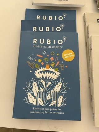 lote 16 libros rubio entrena tu mente