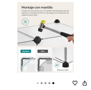 Valla para Mascotas Negra y Transparente