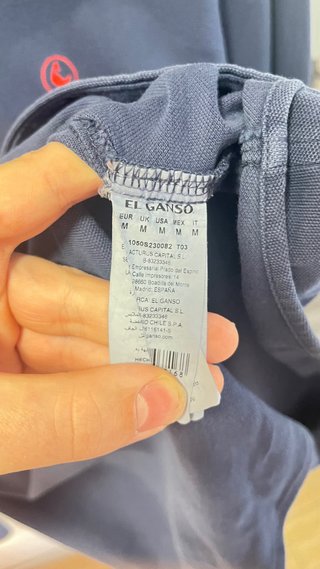 Camisa El Ganso Azul Marino