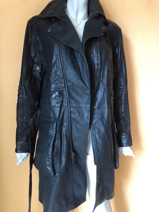 Abrigo Biker Ralph Lauren Negro