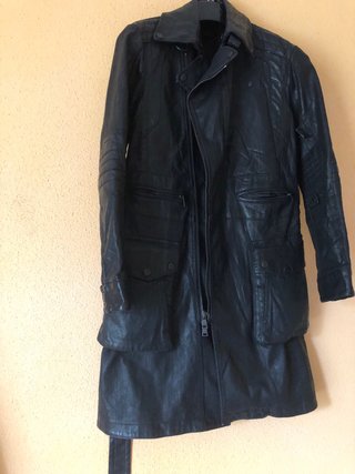 Abrigo Biker Ralph Lauren Negro
