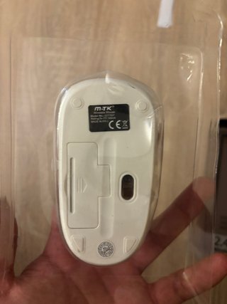 Ratón Inalámbrico M-TK 2.4GHz Blanco