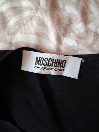 Camiseta Moschino Estampado Animal Corazón