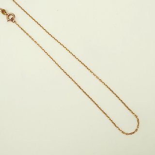 Cadena Forzada Oro 18K; 42cm; 2,08g