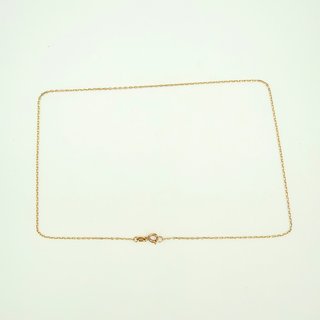 Cadena Forzada Oro 18K; 42cm; 2,08g