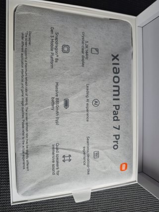 Xiaomi Pad 7 Pro 8GB/256GB GRIS