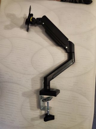 Brazo Soporte Monitor Negro