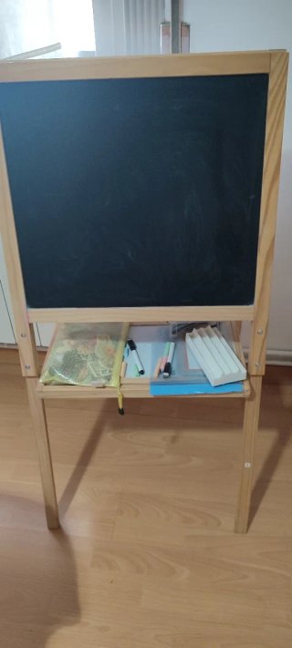 Pizarra de madera