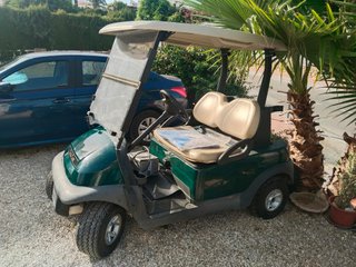 Buggy Club Car con lona protectora (Sin batería)