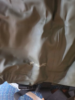 Peto pescador con botas talla 46