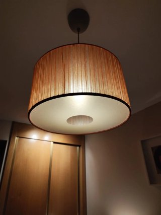 Conjunto de 3 Lámparas (2 Mesilla + 1 Techo)