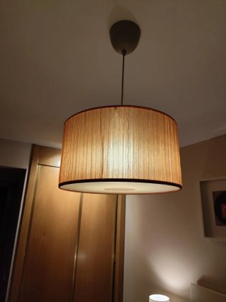 Conjunto de 3 Lámparas (2 Mesilla + 1 Techo)