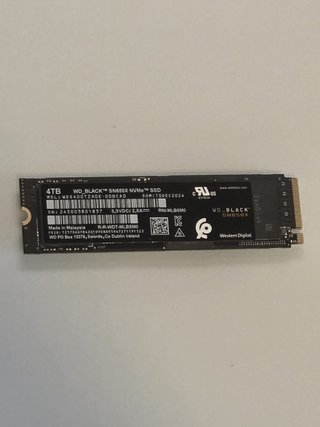 SSD WD Black SN850X 4TB NVMe Nuevo