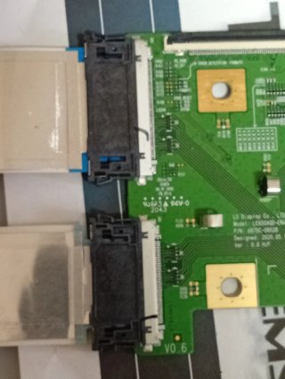 Placa T-con LG OLED55CX6LA NUEVA