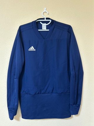 Adidas Sweatshirt Three Stripes Sportswear Navy