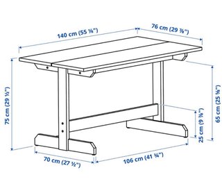 Mesa Nackanas IKEA y 4 Sillas Skalsta
