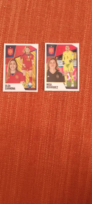 Cromos Selección Española Femenina
