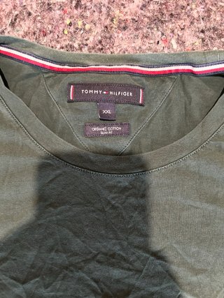 T-shirt Tommy Hilfiger Uomo Verde XXL