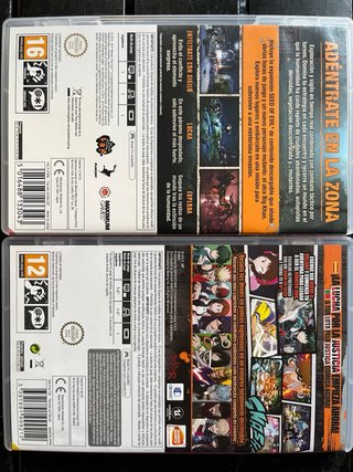 Juegos Switch 20€/unidad