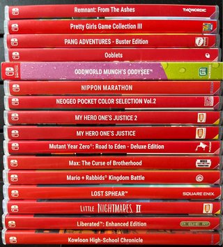 Juegos Switch 20€/unidad