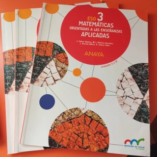 Matemáticas 3 ESO Anaya aprender es crecer 3 libro