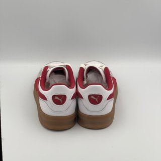 Puma Indoor White Crimson Gum - Talla 42 - Nuevas