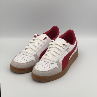 Puma Indoor White Crimson Gum - Talla 42 - Nuevas
