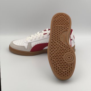 Puma Indoor White Crimson Gum - Talla 42 - Nuevas
