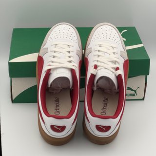 Puma Indoor White Crimson Gum - Talla 42 - Nuevas