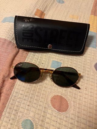 Gafas de sol Ray-Ban Ovaladas Doradas