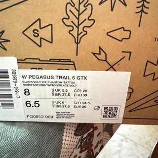 Zapatillas Nike Pegasus Trail 5 Goretex Talla 39