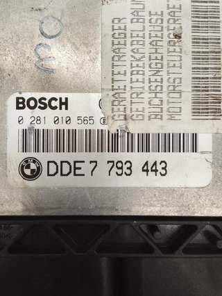 Centralita motor uce bmw 0281010565 serie 2.0 6158