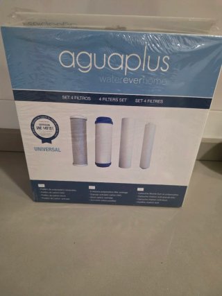 Set 4 Filtros Agua Aguaplus Universal