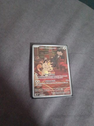 Carta Pokémon Meowth de Team Rocket 70 HP